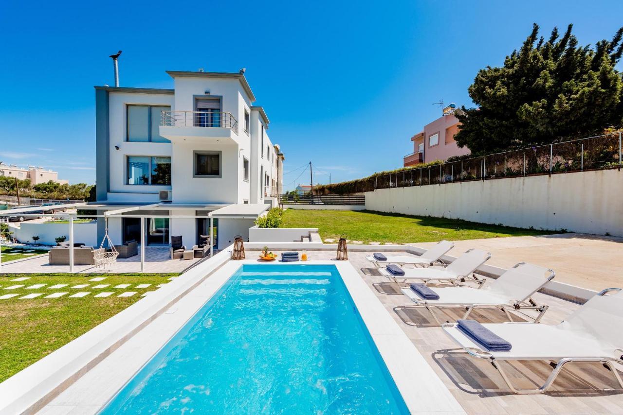 Dias Luxury Villa Koskinou  Bagian luar foto