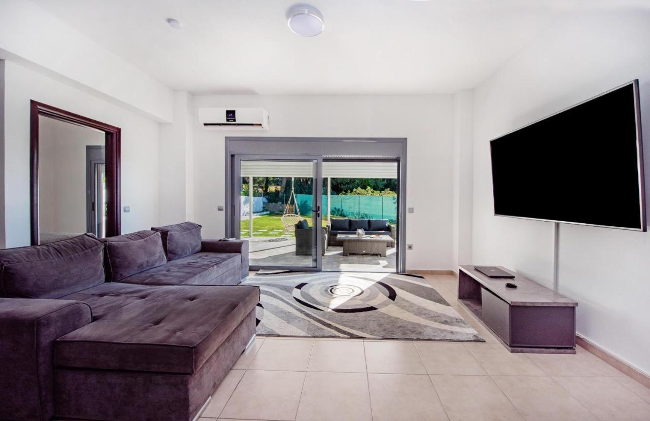 Dias Luxury Villa Koskinou  Bagian luar foto