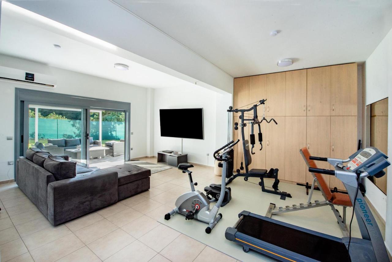 Dias Luxury Villa Koskinou  Bagian luar foto