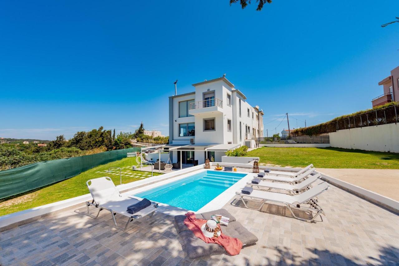 Dias Luxury Villa Koskinou  Bagian luar foto