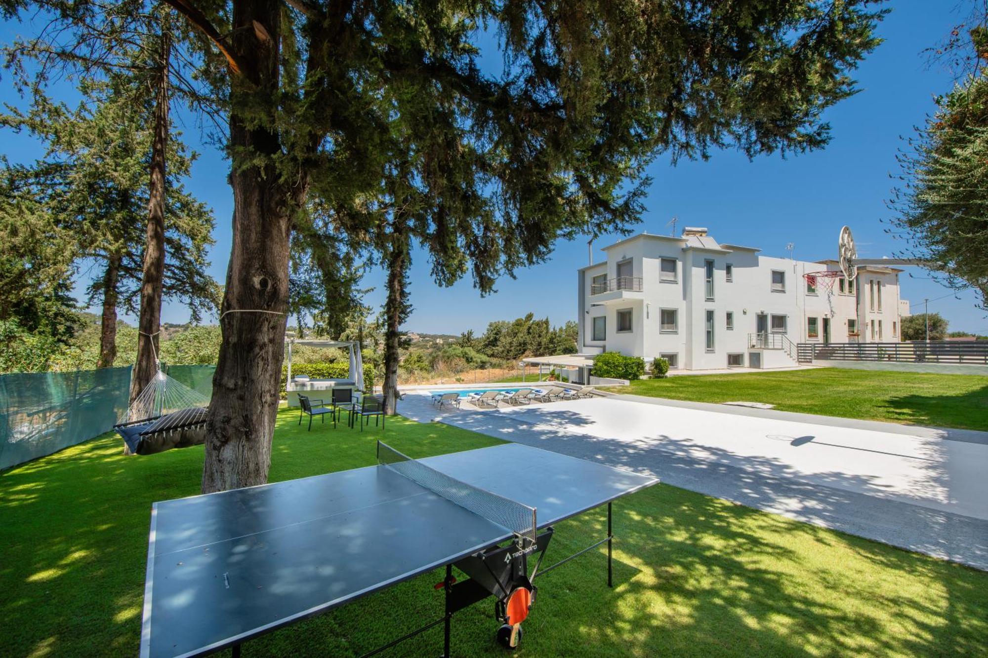 Dias Luxury Villa Koskinou  Bagian luar foto