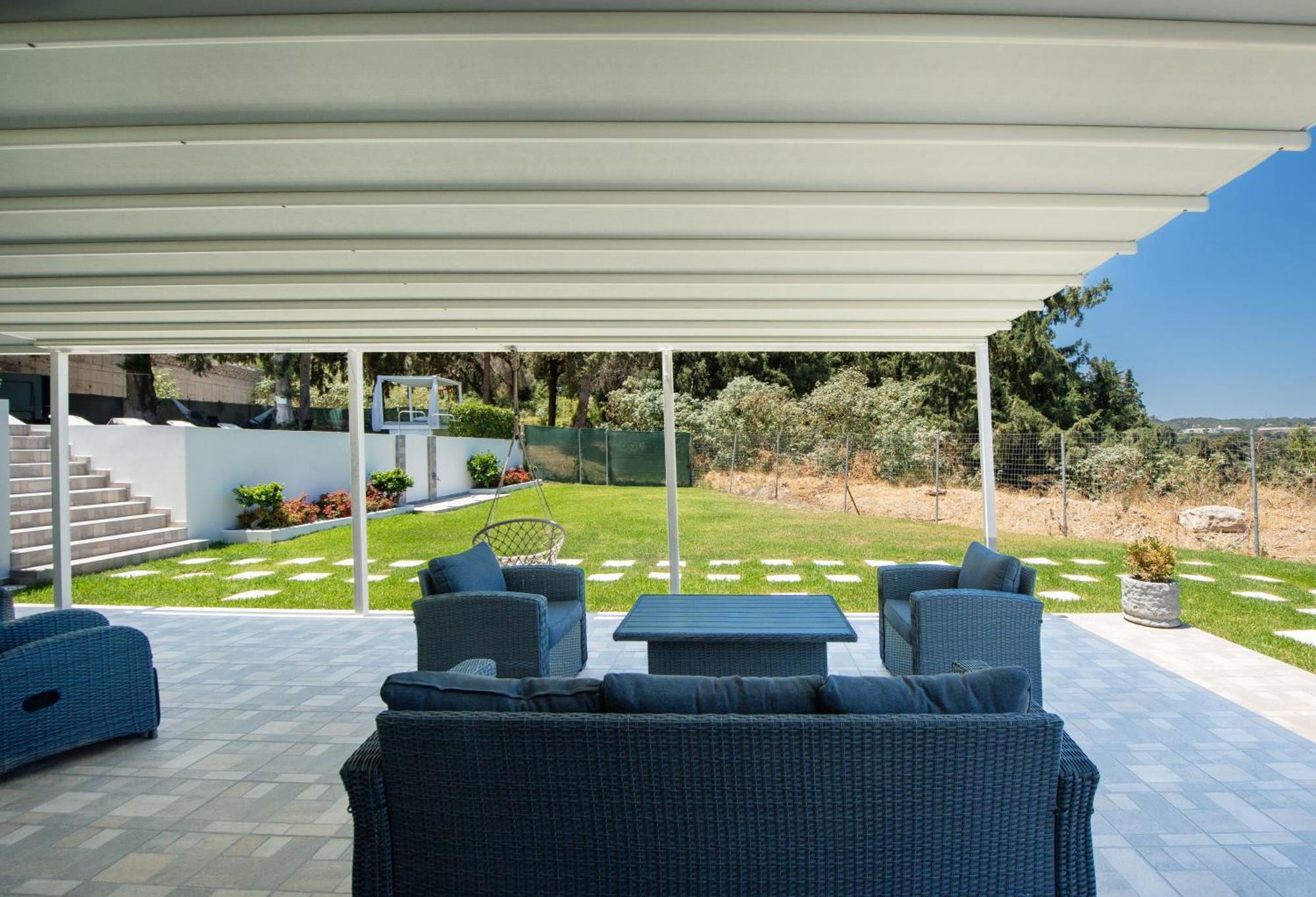 Dias Luxury Villa Koskinou  Bagian luar foto