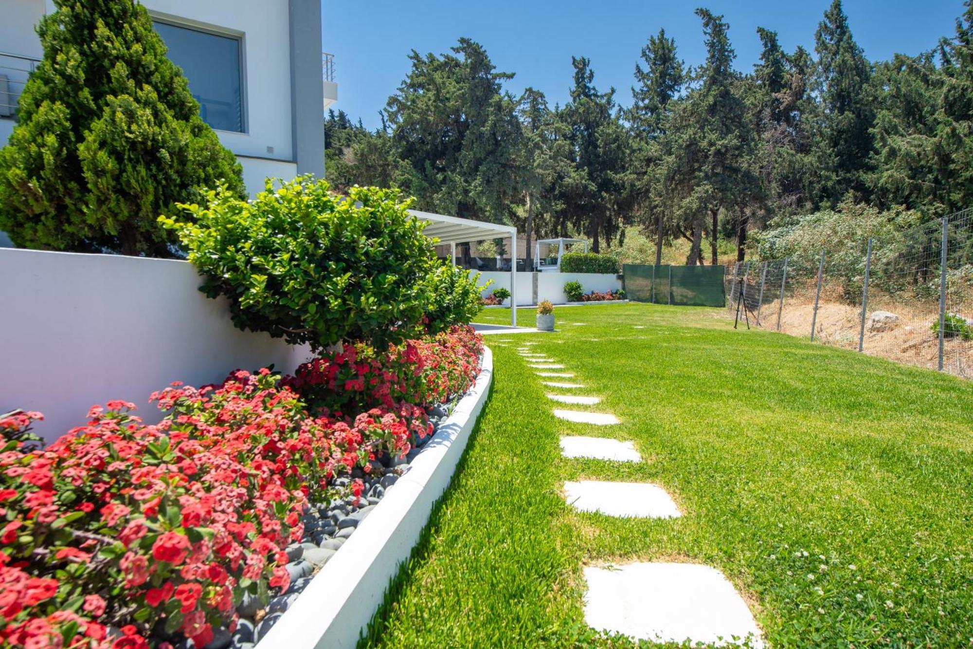 Dias Luxury Villa Koskinou  Bagian luar foto